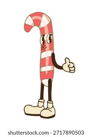 funny candy. Candy character. Candy for your advertising design, sweets label. Vector illustration