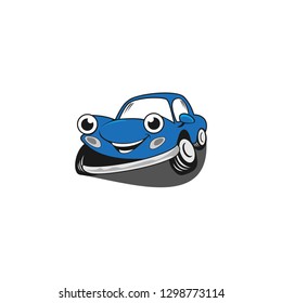 funny car logo template