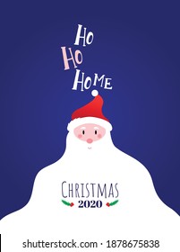 Tarjeta divertida - Navidad en casa 2020