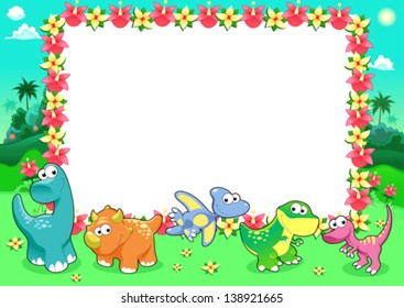 2,550 Dinosaur frame Stock Vectors, Images & Vector Art | Shutterstock