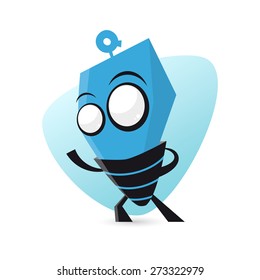 funny cartoon alien 