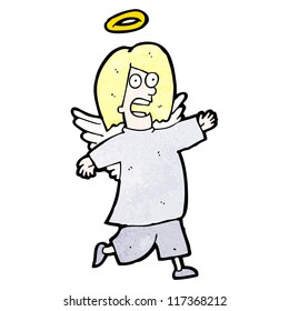 funny cartoon angel