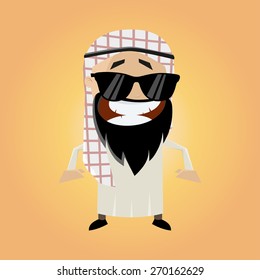 funny cartoon arab