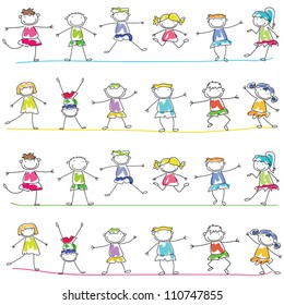 Funny kids?cute cartoon background for children