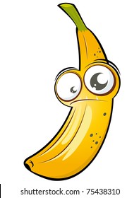 Funny Cartoon Banana
