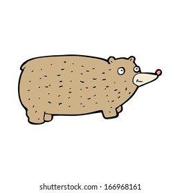 funny cartoon bear