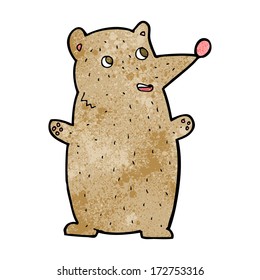 funny cartoon bear