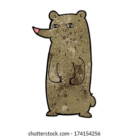 funny cartoon bear