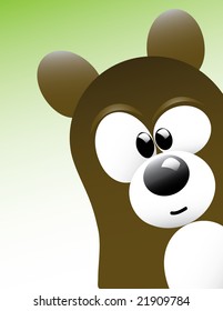 Funny Cartoon Bear