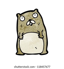 castor de dibujos animados divertidos