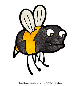 abeja de dibujos animados divertida
