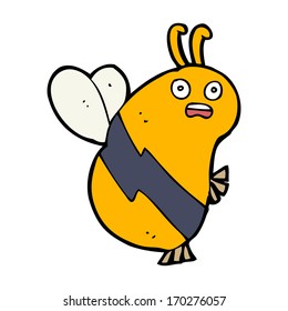 funny cartoon bee