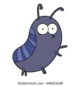 escarabajo de dibujos animados divertidos