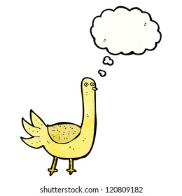 lustiger Cartoon-Vogel