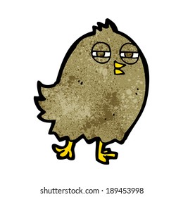 lustiger Cartoon-Vogel