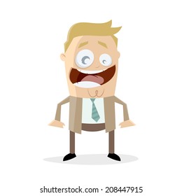funny cartoon businessman