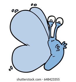 funny cartoon butterfly