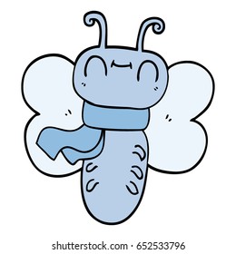 mariposa de caricatura divertida