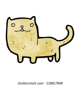 gato divertido de dibujos animados