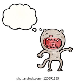 funny cartoon cat