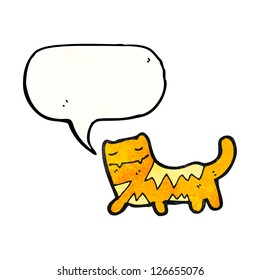 funny cartoon cat