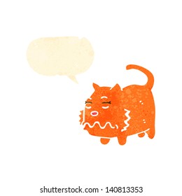 funny cartoon cat