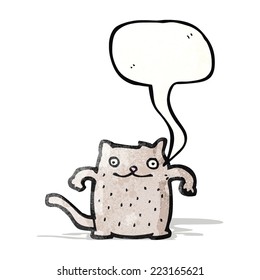 funny cartoon cat