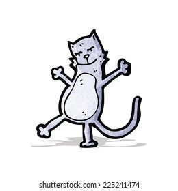 funny cartoon cat