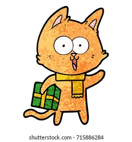 funny cartoon cat