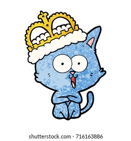 funny cartoon cat