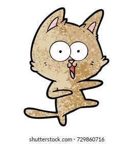funny cartoon cat