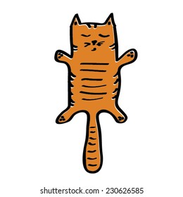 Funny cartoon cats in vector