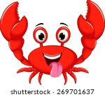 funny cartoon crab