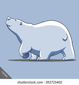 funny cartoon cute bear illustration