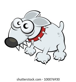 funny cartoon dog