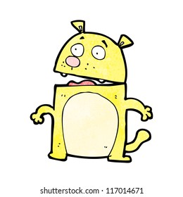 perro de dibujos animados divertidos