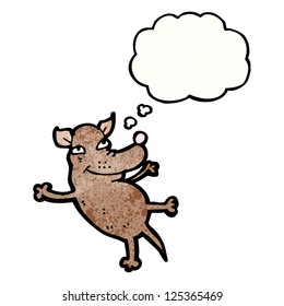 funny cartoon dog