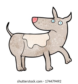 funny cartoon dog