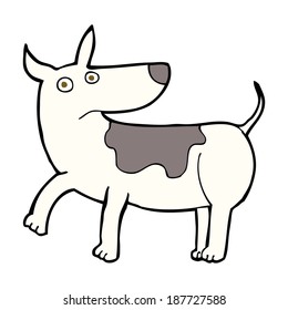 funny cartoon dog
