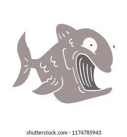 peces de dibujos animados divertidos