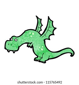 funny cartoon dragon