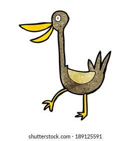 funny cartoon duck