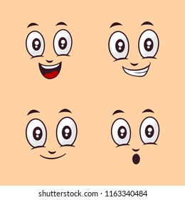 funny cartoon face