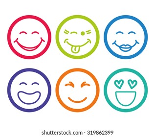 Funny cartoon face design, vector illustration eps 10.