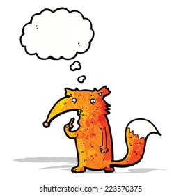 lustiger Cartoon-Fuchs