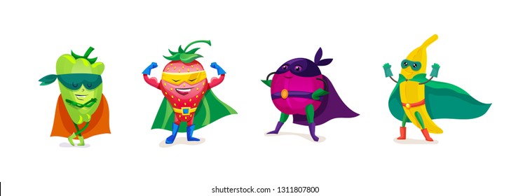 Superhero fruit Images, Stock Photos & Vectors | Shutterstock