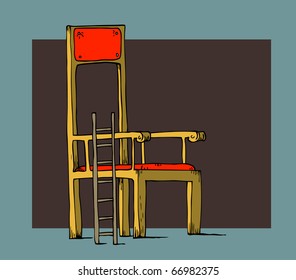 Funny cartoon gag