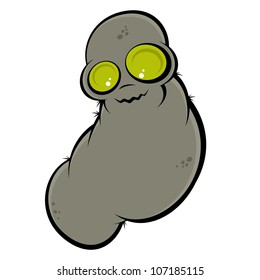 funny cartoon germ
