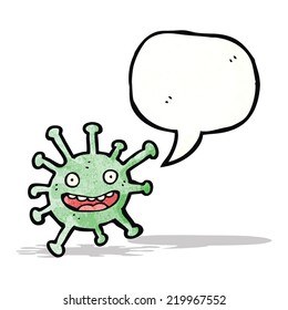 funny cartoon germ