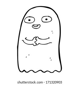 funny cartoon ghost